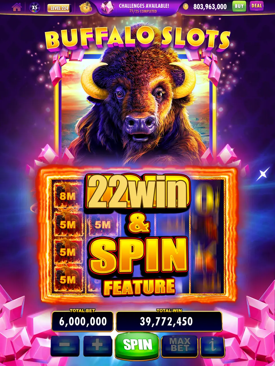 22win Mga screenshot Opisyal APK